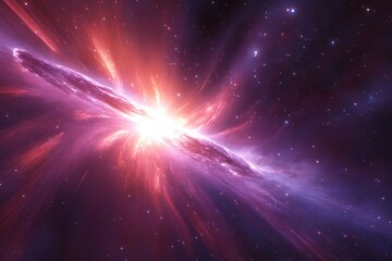 HD Solar Flare Against Plain Background