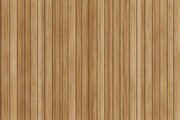 Fototapeta premium Light brown wooden planks, vertical. Detailed wood grain texture