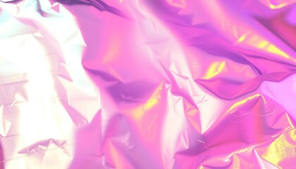 Fototapeta premium Abstract iridescent folds