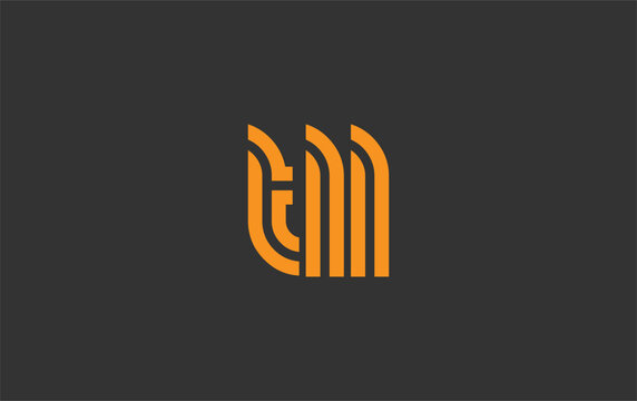TLL Creative Unique Modern Letter Logo Design. Stylized logo featuring a unique letter design, presenting abstract minimalist aesthetics and modern appeal.