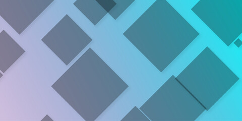 An abstract design featuring a black square box centered on a clean, gradient background. The box has soft edges and subtle shadows to create depth, with minimalist lighting and a modern, 