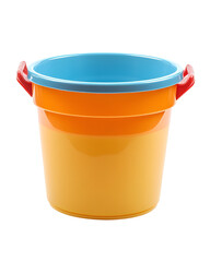 Colorful Plastic Bucket with Handles Toy Storage Container