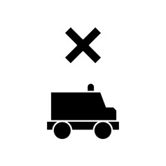 ambulance icon design failed