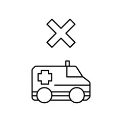 ambulance icon design failed