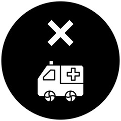 ambulance icon design failed