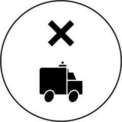 ambulance icon design failed