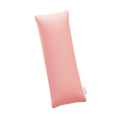 Naklejka premium 3D pink rectangular body pillow