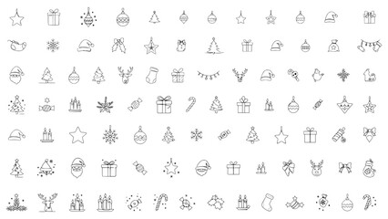 Christmas Flat Icons