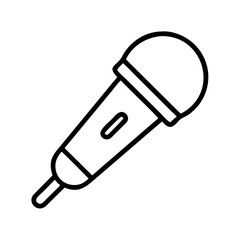 Download microphone vector icon karaoke microphone for singing podcast recording speech audio 90