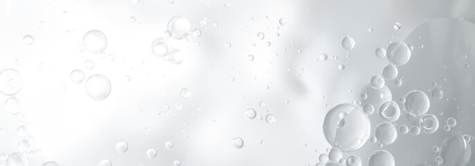 Abstract White water bubbles background