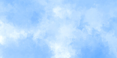 Abstract grunge sky blue soft painted watercolor paint splash. inspiring views of fluffy clouds blue sky background. cloudy blue sky various natural clouds and smoke. morning cloud in the sky.