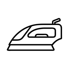Ironing clothes appliance vector illustration for laundry service and household appliance design needs
