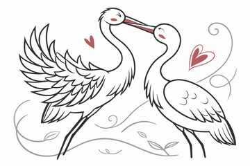 vector illustration of an eagle