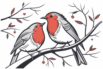 bird on branch