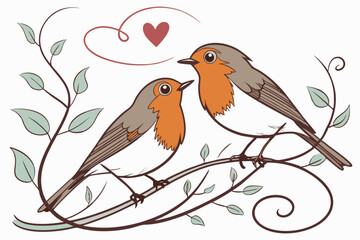 vector illustration of a bird