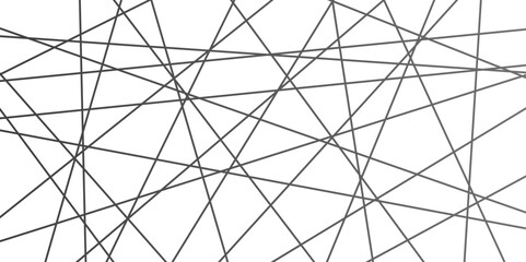 Obraz premium Intersecting Lines Web Modern Geometric Pattern on White. random Line Lattice Abstract Pattern in white background