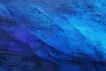 Blue Hues Abstract Texture - Vibrant blue abstract art background, showcasing textured brushstrokes and color variations. Ideal for design projects