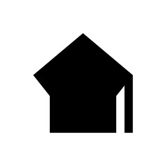 Illustration of a black graduation cap with a tassel on a white background in simple graphic style