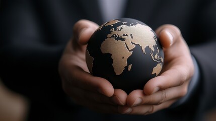 Fototapeta premium Russian economic advisors presenting investment opportunities abroad