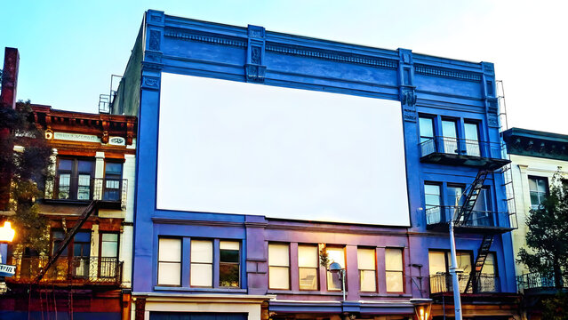 Vibrant urban scene showcasing sky blue vintag