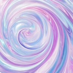 Obraz premium Pastel swirl pops with dreamy ripple, soft background