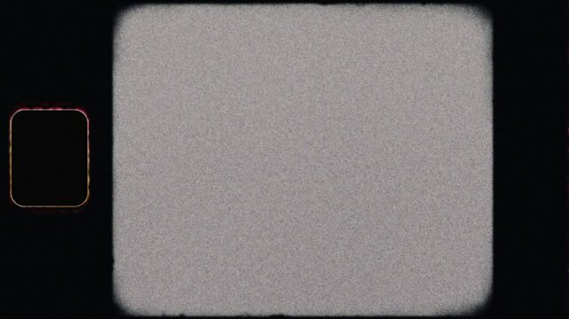 Grunge Overlay with Dust, Noise, and Flicker Effects &ndash; Long Authentic Filmstrip Loop for Motion Graphics 8mm Looks