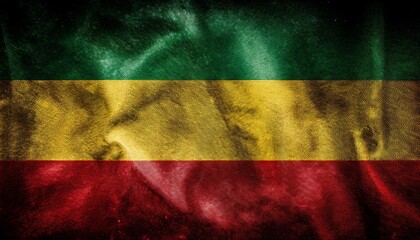 grunge rasta flag