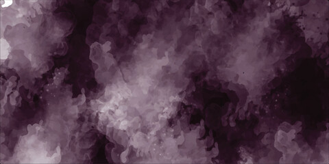 Abstract background with water drops Grunge Decorative navy Blue dark Stucco wall background.  pale pink fog or smoke on dark space background