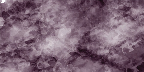 Watercolor background with dark blue and white colors painting dark blue background with light pale pink fog or smoke on dark space background