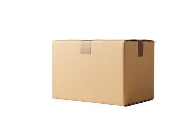 Delivery Box isolated on transparent background, PNG 