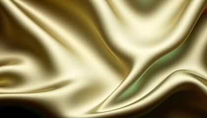 Obraz premium Gold fabric folds