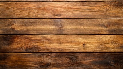 Fototapeta premium Dark Brown Rustic Wooden Planks Horizontal Texture Background Natural Wood Grain Pattern Detailed Old Wood Surface Vintage Timber Design Element for Rustic Projects and Crafts aged rich warm image 
