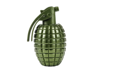Grenade Bomb isolated on transparent background, Grenade PNG 