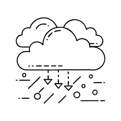 cloud icon, cloud vector illustration-simple illustration of cloud , perfect for cloud logos and icons