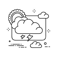 cloud icon, cloud vector illustration-simple illustration of cloud , perfect for cloud logos and icons