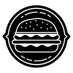 Delicious fast food hamburger with beef, cheese, tomato, and lettuce on a sesame bun, isolated on white for an unhealthy yet satisfying meal