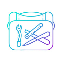 Toolbox Icon: Professional Tools for Repair and Maintenance