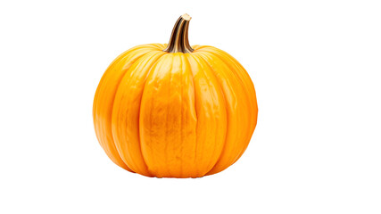 Obraz premium Orange Pumpkin: Autumn Harvest and Halloween Decor
