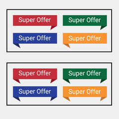 Special Offer Vector Template for Sales & Promotions