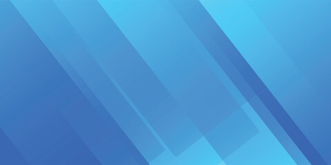 Fototapeta premium Abstract blue background with diagonal lines. Dynamic shapes composition. background vector illustration
