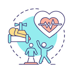 Telemedicine Illustration: Remote Patient Monitoring and Health Technology