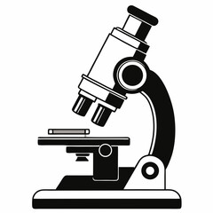 microscope vector illustration