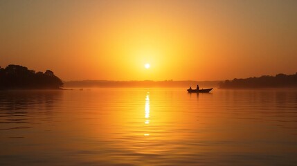 Silhouetted Bliss: Reflections of Nature's Beauty