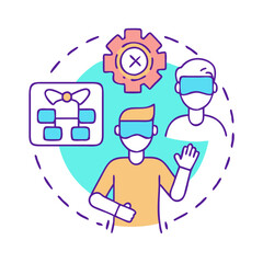 AR/VR technology for business virtual development process