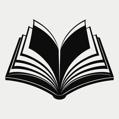 open book vector illustration