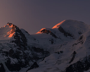 Sunrise over Mont Blanc