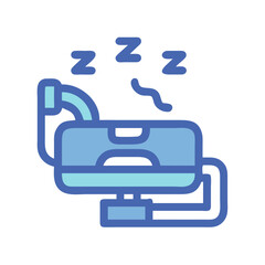 Portable Air Conditioner Zzz Icon for Summer Comfort