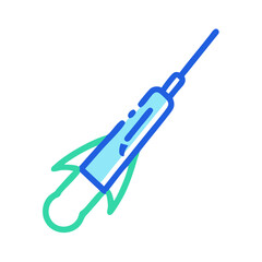 Modern icon vector illustration for syringe concept