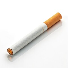 cigarette on white background