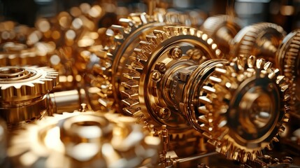Golden Gears: A Symphony of Precision Engineering